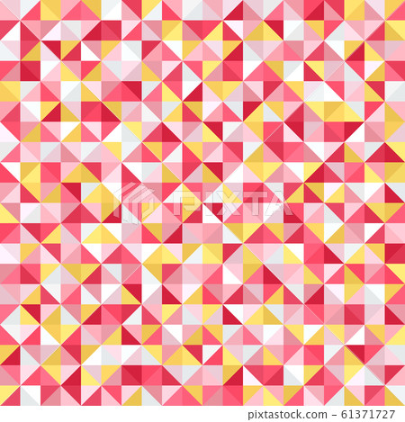 Triangle pattern. Seamless vector - Stock Illustration [61371727] - PIXTA