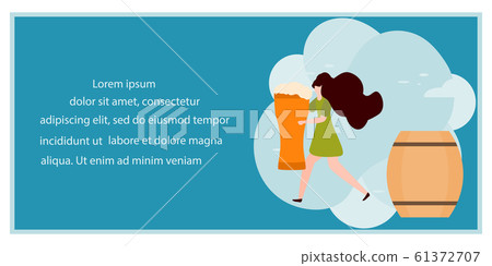 Munich Beer Festival Oktoberfest Beer party people Munich Beer Festival Oktoberfest Beer party people 61372707