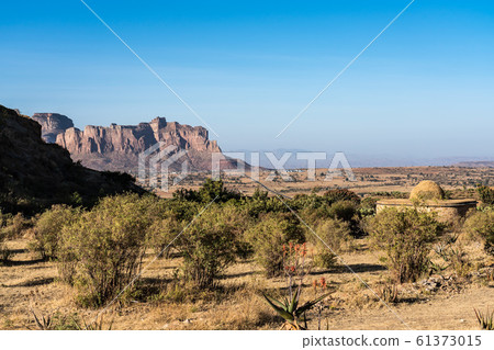 Landscape in Gheralta in Northern Ethiopia, Africa 61373015