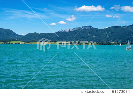 Landscape near the town Rieden in Bavaria, Germany 61373084