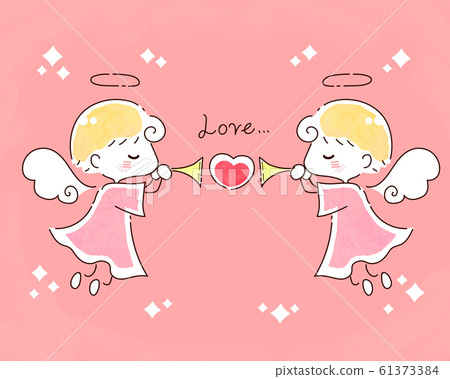 天使祝福圖 天使祝福圖 61373384