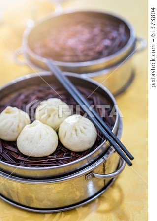 Delicious traditional chinese Baozi buns 61373804