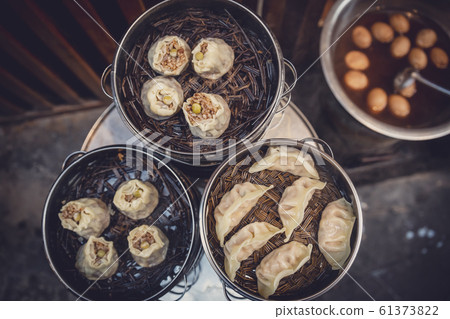 Delicious traditional chinese dumplings 61373822