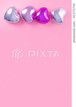 Ki-ball lovers powder-colored background foil balloon pink background valentine Ki-ball lovers powder-colored background foil balloon pink background valentine 61375734