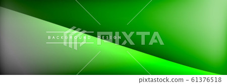 Flowing waves with 3d shadow effects and fluid gradients. Dynamic trendy abstract background. Vector Illustration Flowing waves with 3d shadow effects and fluid gradients. Dynamic trendy abstract background. Vector Illustration 61376518