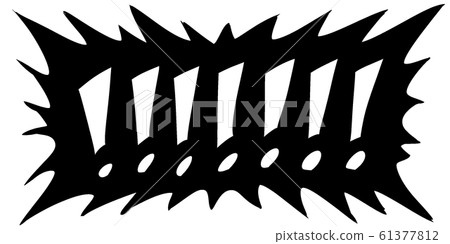 驚訝，驚訝，大，Doki，感嘆號，問題 61377812