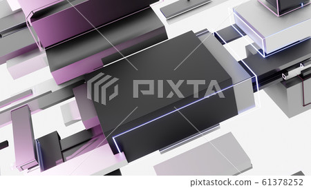 Abstract background of light and dark cubes Abstract background of light and dark cubes 61378252