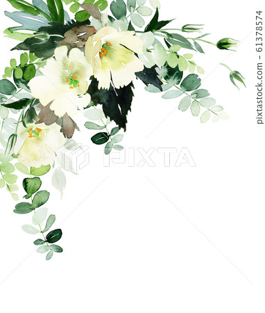 Wedding invitation, greeting card, watercolor Wedding invitation, greeting card, watercolor 61378574