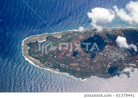 Okinoerabu Airport Runway Aerial 61379441