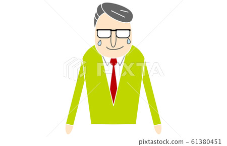 戴著眼鏡的男人哭 戴著眼鏡的男人哭 61380451