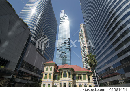 THAILAND BANGKOK SILOM MAHANAKHON BUILDING 61381454