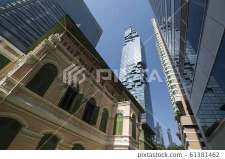 THAILAND BANGKOK SILOM MAHANAKHON BUILDING 61381462