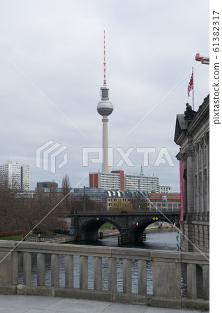 BERLIN, GERMANY TV Tower symbol city 61382317