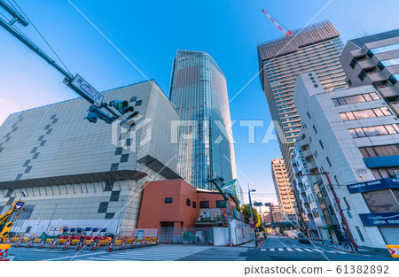 Tokyo cityscape in Japan View around Toranomon 3-chome 61382892