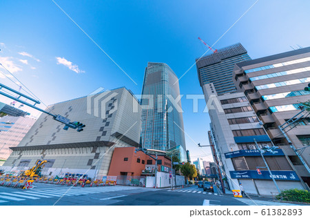 Tokyo cityscape in Japan View around Toranomon 3-chome 61382893