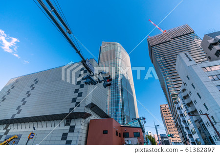 Tokyo cityscape in Japan View around Toranomon 3-chome 61382897