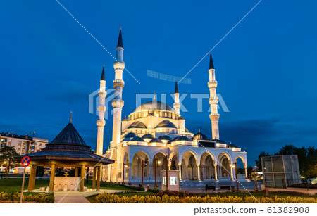 Melike Hatun Mosque in Ankara, Turkey 61382908