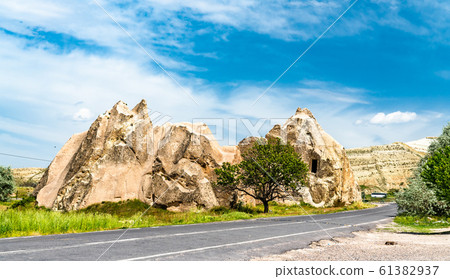 Rock formations in Goreme - Cappadocia, Turkey 61382937