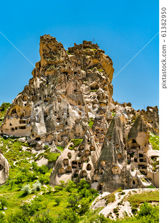 Uchisar Castle in Cappadocia, Turkey 61382950