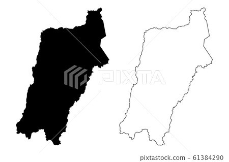 Atacama Region map vector.... 61384290