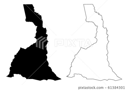 Far North Region map vector.... - Stock Illustration [61384301] - PIXTA