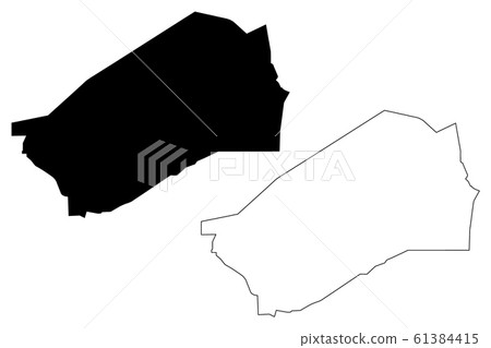 Agadez Region map vector.... - Stock Illustration [61384415] - PIXTA