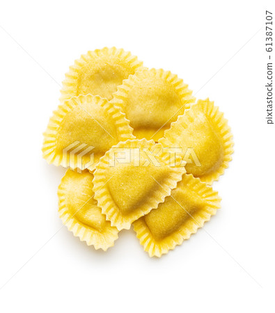 Italian stuffed pasta. Panzerotti pasta Italian stuffed pasta. Panzerotti pasta 61387107