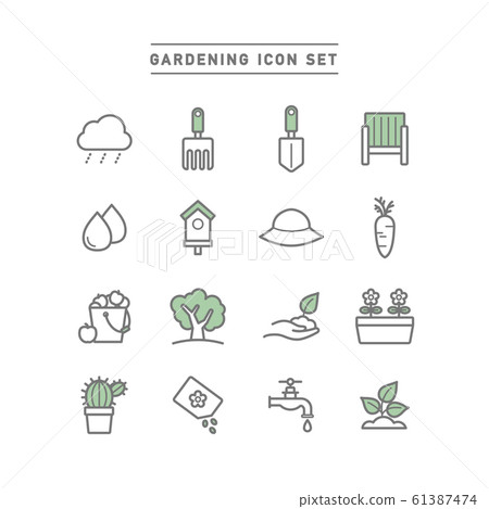 gardening, icon, icons 61387474