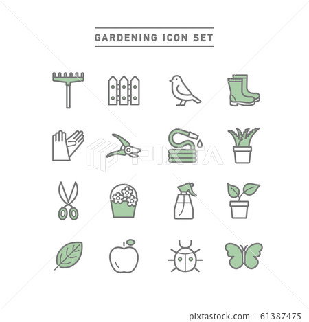 園藝 圖標 Icon 61387475
