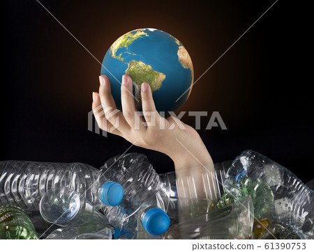 earth, globe, hand 61390753