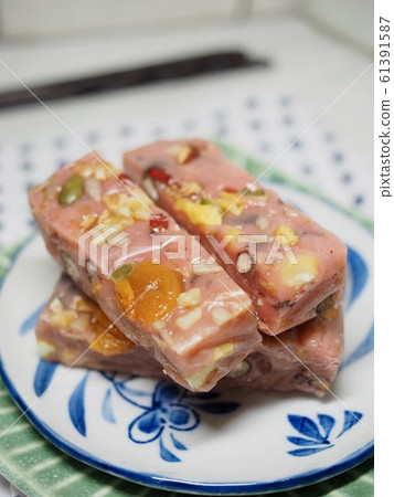 Korean traditional food dried persimmon Korean traditional food dried persimmon 61391587