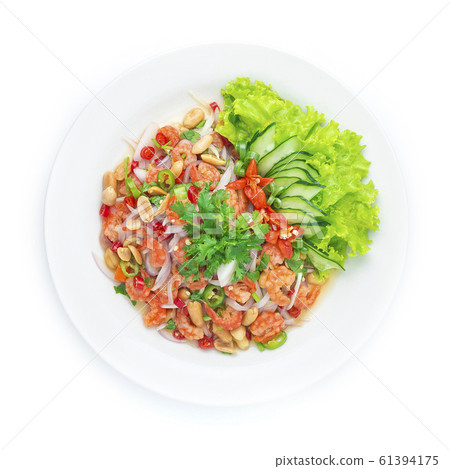 Dried Shrimps Spicy Salad. Thai Food Spicy 61394175