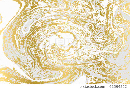 Minimalistic gold and gray marble pattern. Agate background. Minimalistic gold and gray marble pattern. Agate background. 61394222