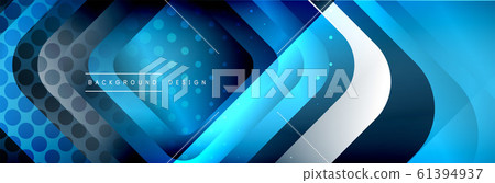Round squares shapes composition geometric abstract background. Vector Illustration Round squares shapes composition geometric abstract background. Vector Illustration 61394937