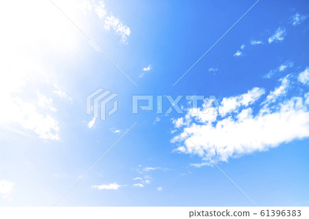 Blue sky with clouds 61396383