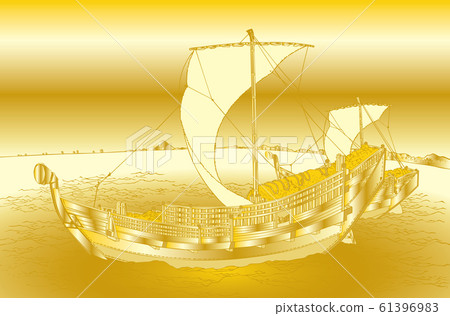 Katsushika Hokusai image Kazusa no Kaido gold Katsushika Hokusai image Kazusa no Kaido gold 61396983