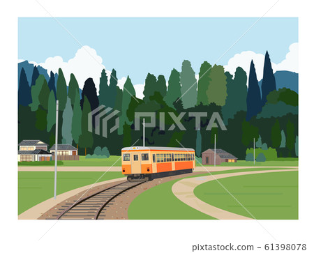 Country Train 61398078