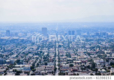 從格里菲斯天文台看到的洛杉磯天際線 61398151