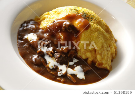 Omelette rice Omelette rice 61398199
