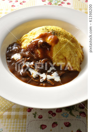 Omelette rice Omelette rice 61398200