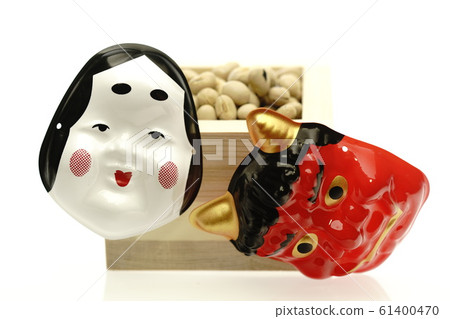 Setsubun圖像福津福隆惡魔面具 Setsubun圖像福津福隆惡魔面具 61400470