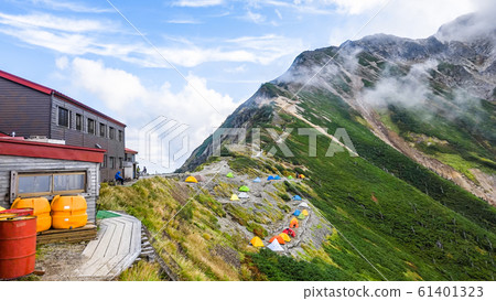 Goryu Mountain Climbing in Autumn (Goryu Sanso and Tent Ground) 61401323