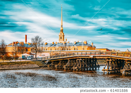 Peter and Paul Fortress and Tomb. Saint Peter and Paul Fortress and Tomb. Saint 61401886