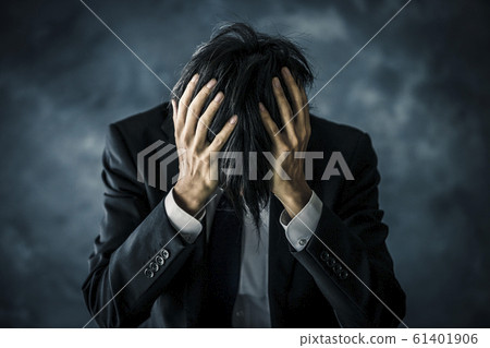 Worried businessman Worried businessman 61401906