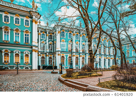 Winter Palace and Hermitage Museum. Saint Winter Palace and Hermitage Museum. Saint 61401920