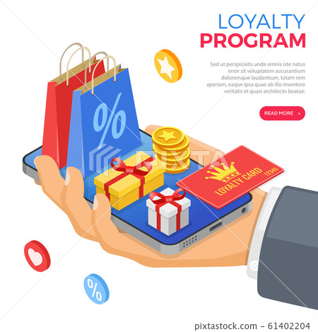 Customer Loyalty Programs Banner 61402204