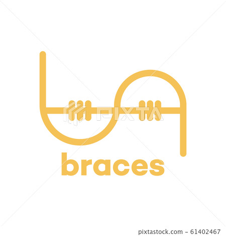 Initial letter LA braces Modern Logo Ideas. Initial letter LA braces Modern Logo Ideas. 61402467