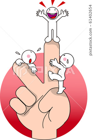 Finger sign Finger sign 61402654