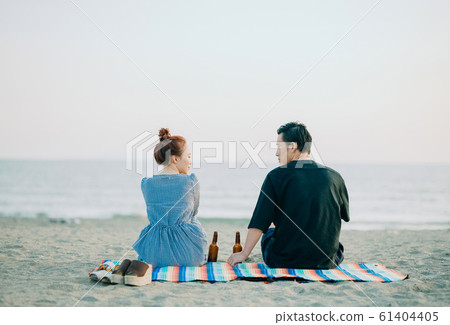 海中的情侶 61404405