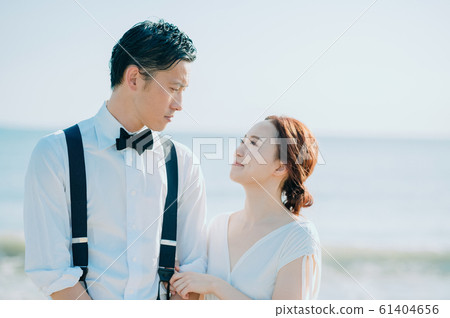 海邊婚禮肖像 海邊婚禮肖像 61404656